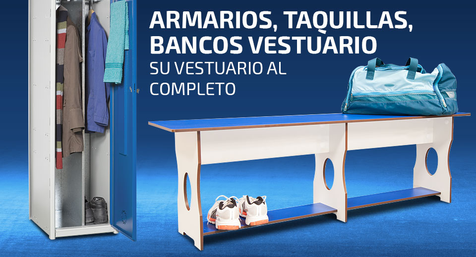 Bancos para vestuarios. Todo para el vestuario.